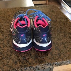 Asics Shoes - Asics SO5A gel flux 3- navy and pink Asics Shoes - Asics SO5A gel flux 3- navy and pink